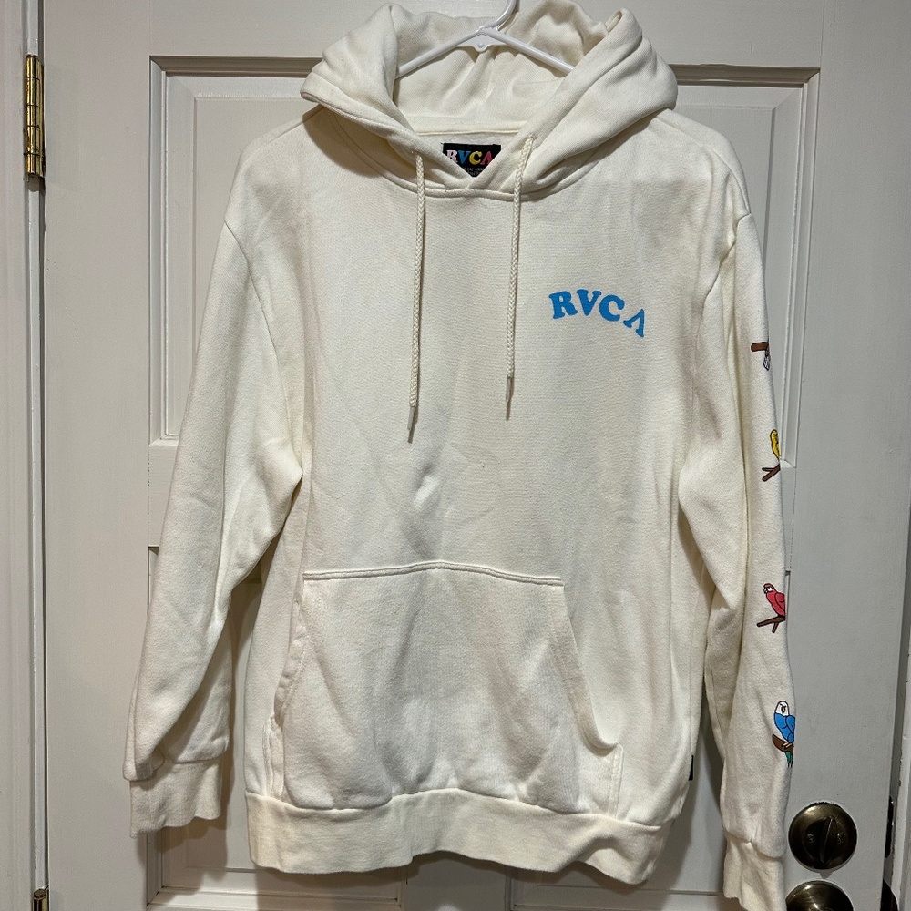 RVCA Kristen Liu Wong Luke Pelletier LP x KLW Parrot Ice Hoodie Sweatshirt Small